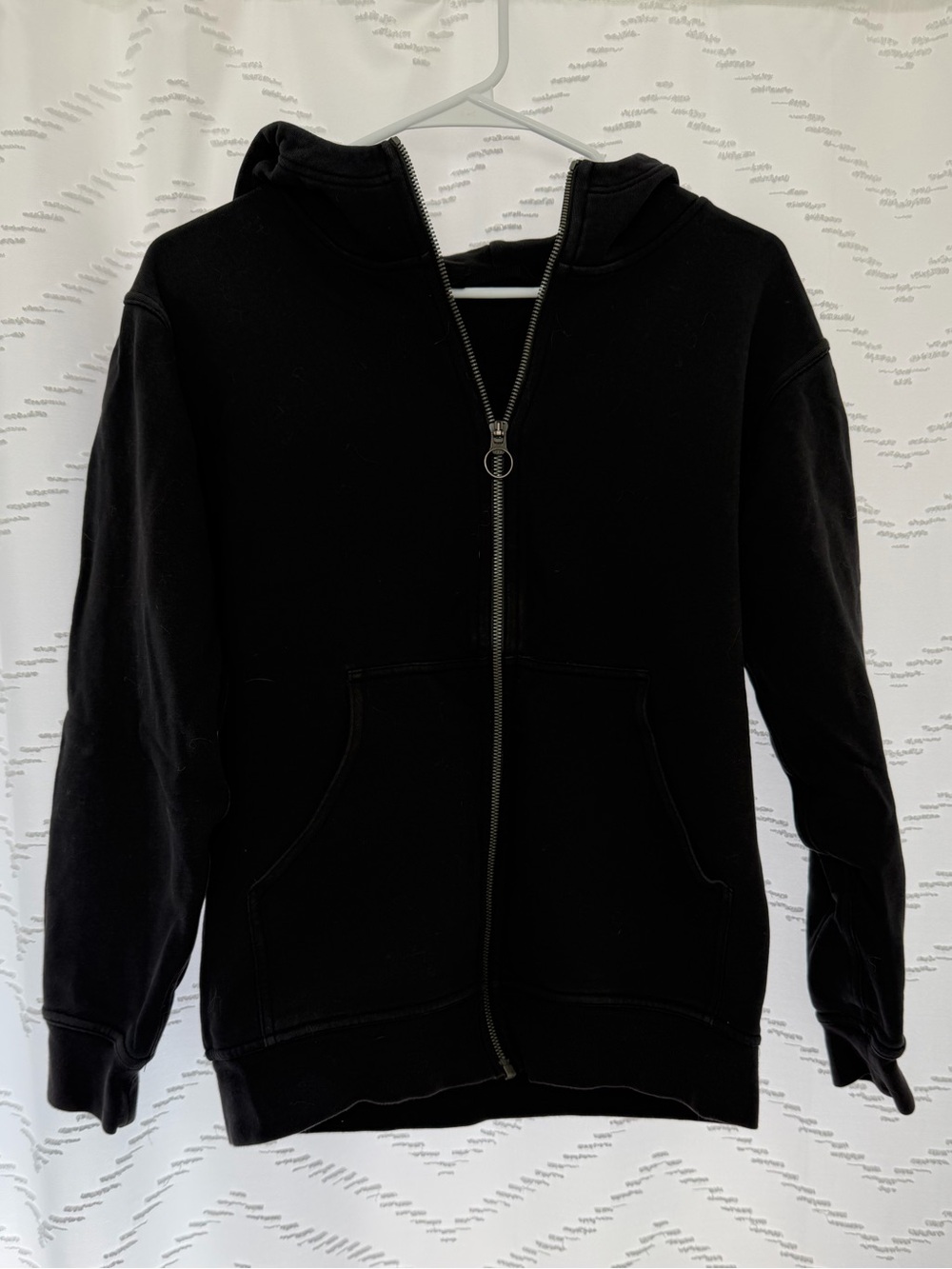 lululemon athletica Black Hoodie with Peloton Sleeve Logo